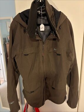 Marmot Men's Dark Brown Hooded Performance Jacket